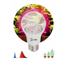 Лампа фито ЭРА 10Вт 220V Е27 прозрачная д/роста растений