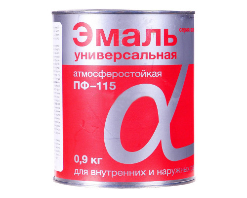 Эмаль "АЛЬФА" ПФ-115 Бежевая 0.9кг