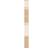 Панель ПВХ 0,25*2,7м Градиент коричневый 8мм (лак) (12шт)