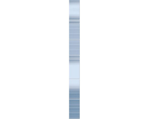 Панель ПВХ 0,25*2,7м Градиент голубой 8мм (лак)