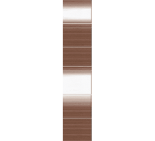 Панель ПВХ 0,25*2,7м Градиент коричневый ФОН 8мм