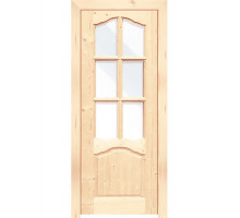 Дверь филенчатая Каролина (ДО21-7) 600мм+ брус коробчатый 2,5м