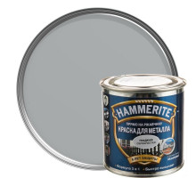 Грунт HAMMERITE 3в1 серебро гладкий 0,75л