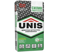 Штукатурка цементная UNIS Силин универс.армированный 25кг