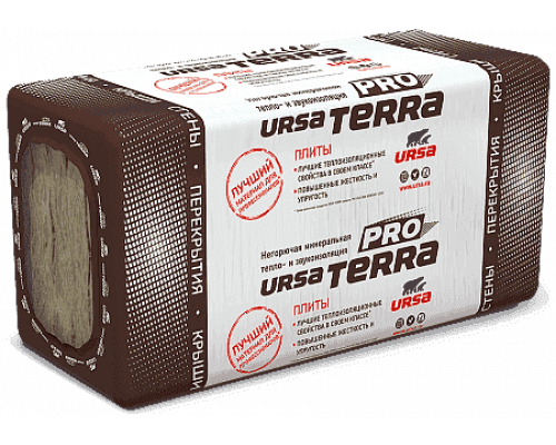 Минеральная изоляция URSA Terra 34 PN PRO (5)-1000-610-100 (0,305м3/уп)