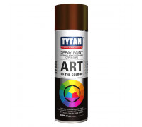 Краска аэрозольная TYTAN ART коричневая 400мл Ral8017
