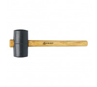Киянка резиновая "КЕДР" 65мм/450г деревянная ручка