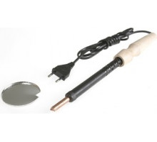 Паяльник нихромовый нагреватель ЭПЦН (230В,80Вт), деревянная ручка