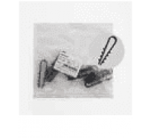 Дюбель-хомут нейлоновый STEKKER 5-10 мм, черный (10шт/упак) д/плоского кабеля DCL01-5-10