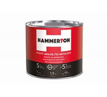 Грунт-эмаль HAMMERTON 3в1 коричневый 1,9кг
