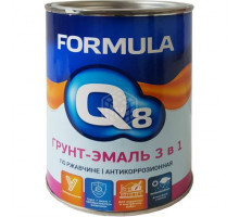 Грунт-эмаль по ржавчине Оранжевая 1.9кг FORMULA Q8