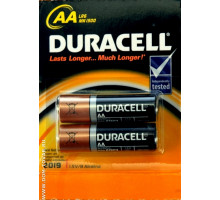 Батарейка DURAСELL Basik AA алкалин  LR06 2*BL