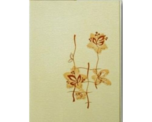 Панель ПВХ 0,25*2,7м Орхидея розовая персик 10мм 158/1