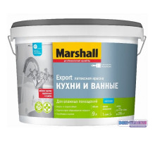 Краска M EXPORT Кухни и ванные BW  2,5л Белая