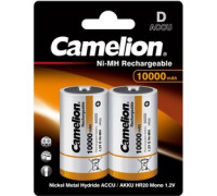 Аккумулятор никель-металлгидридный Camelion Ni-MN 10000mAh Rechargeable Fccb 1.2V D Mono HR20