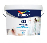 Краска DULUX 3D матовая ослепительно-белая 2,5л