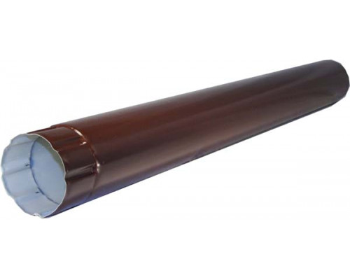 Труба 100 мм,L-1м(коричневый)